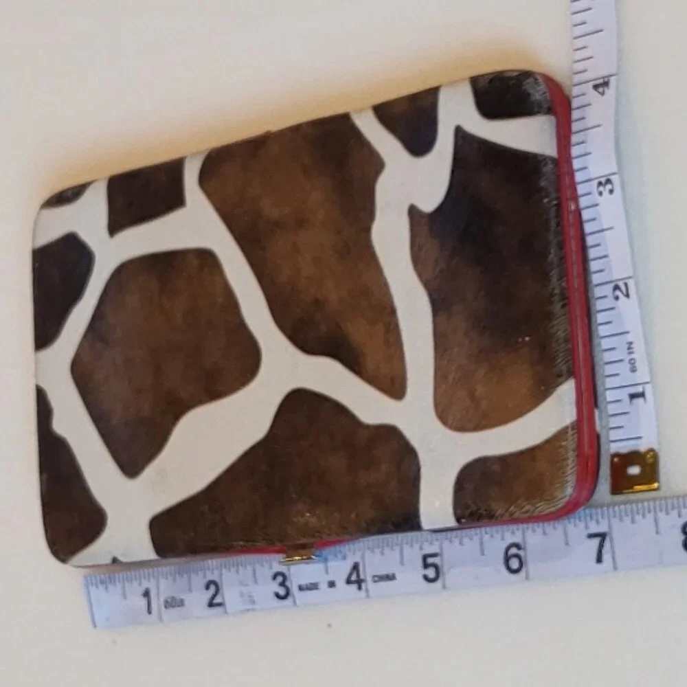 Cow Wallet Animal Print Slim Snap Case Coastal Cowgirl Accessory Western